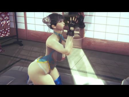 [street Fighter] Chun Li Gets Hard-on At Hers Dojo