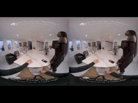 آبن الأبنوس كوين أوف ذا بيغ تيتس تحتاج إلى ديك لتهوية الاباحية VR 