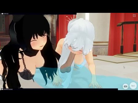 CM3D2 RWBY无尽，Weiss Blake和Yang狂欢