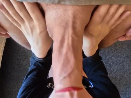 Fpov . Uncircumcised Willy Kissing