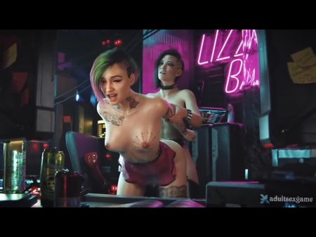 Futa V Taking Judy Alvarez From Behind Creampie Rule 34 Toon (rescraft) [cyberpunk 2077]