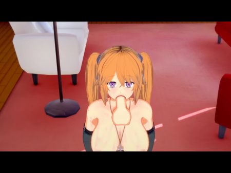High College Dxd Irina Shidou Rails A Large Penis In The Clubroom