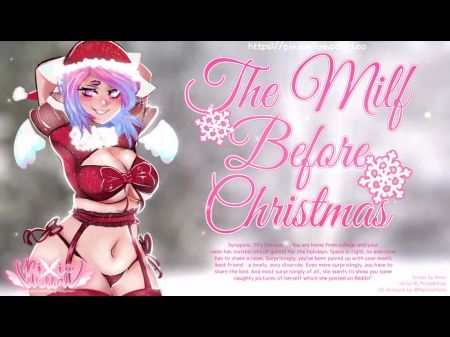 [18+ Audio Story] The Cougar Before Christmas ! [bf] [gentle Femdom] [slutty Old Woman] [asmr]