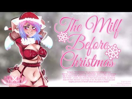 [18+ Audio Story] The Milf Before Christmas ! [bf] [gentle Femdom] [slutty Elderly Woman] [asmr]