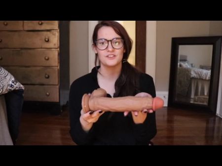 Reviewing & Attempting To Take 12 Inch Dildo