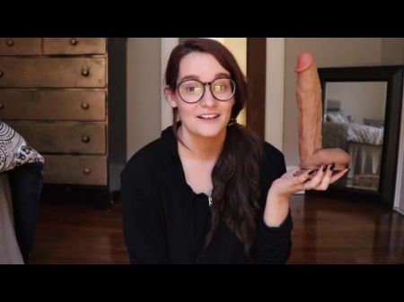 Reviewing & Attempting To Take 12 Inch Fake Penis