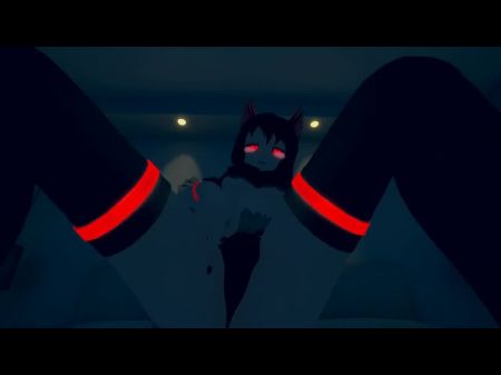 Virtual Lap Dance From The Jaw-dropping Anime Demon