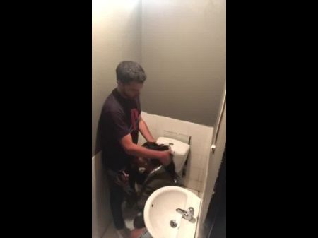 Fuck-a-thon In The Toilet Of The Nightclub