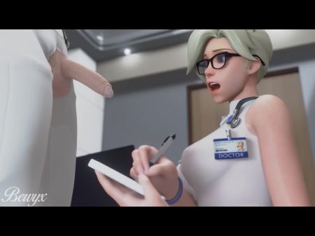 Exame Doctor Mercy Dick, Blowjob DeepThroath 3D 