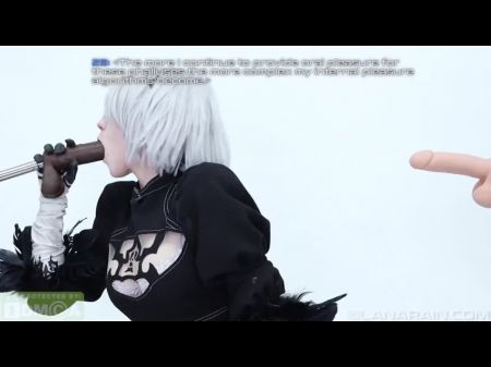 2b Uses Her Body To Rescue