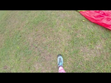 Shooting Fluid While Paragliding In 2200 M Above The River ( 7000 Soles )