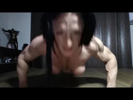 Fbb Handsome Camera Pushups Hulk Out & Veins