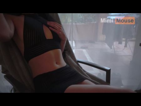 Having Loosening Masturbation In Living Apartment , While My Friends Were Away - Mimi Mouse