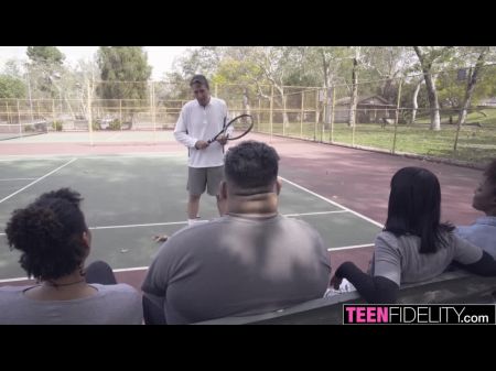 Bum Fucked By The Tennis Coach