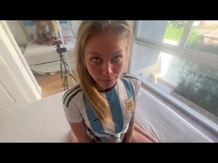 Tengo Messi durante las finales de la Copa Mundial: solo quiero saltar sobre tu polla y celebrar 