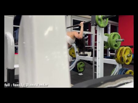 Pick Up Fitnes Gal At Gym & Moll With Home Action , Pov , Rear End , Cowgirl , In Front Of Mirror