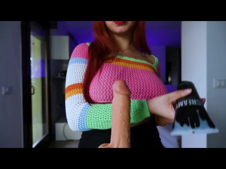 A Redhead Helps You Masturbate Off With Her Ample Boobs - Joi