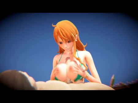 Sexo de una pieza con Nami 3D Porn 