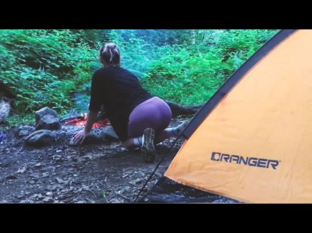 Real Orgy In The Forest . Banged A Tourist In A Tent