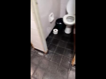 Talkative Damsel Making A Mess In Audience Toilet