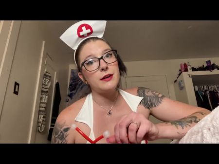 Nurse Relaxes Your Nutsack