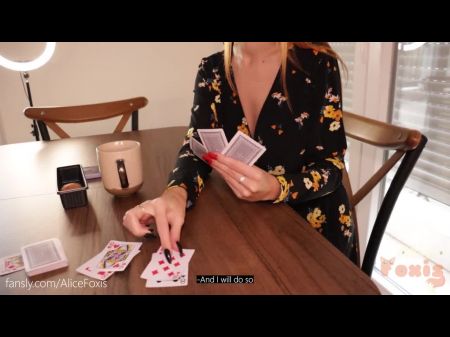 Undress Your Step Brother In Cards And Fuck Him On The Table