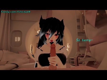 Your Insane Catgirl Maid Makes You Cum~❤️ [joi , Point Of View , Vrchat Erp , Jack Off Challenge , Fap Hero]