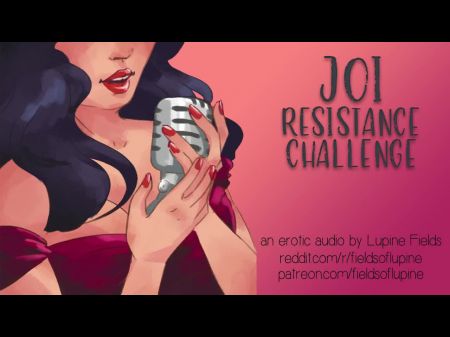 Joi Resistance Challenge Dirty Talk Roleplay de audio erótico 