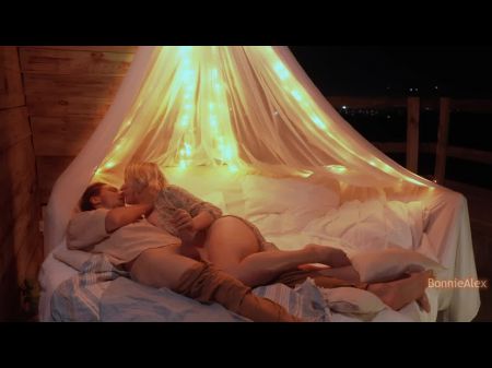 Romantic Romp Outdoors - Lengthy Foreplay And Simultaneous Climax