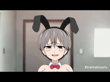Uzaki - Chan Wants To Please Her Senpai , Clad As A Bunny Girl - Uzaki - Chan Wa Asobitai (hentai Paro