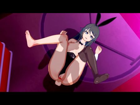 Bunny Doll Senpai - Mai Sakurajima 3 Dimensional Anime Porn Exclusive