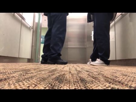 Betraying Co - Employees Bonk In Elevator