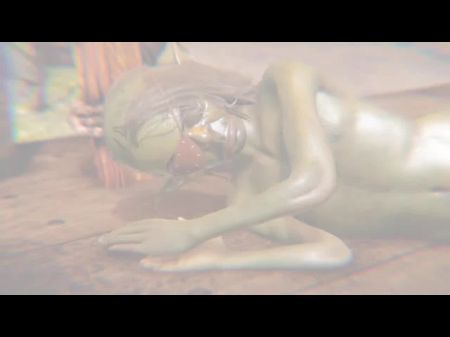 Pixie Loses Her Virginity To A Immense Phallus Goblin (3d)