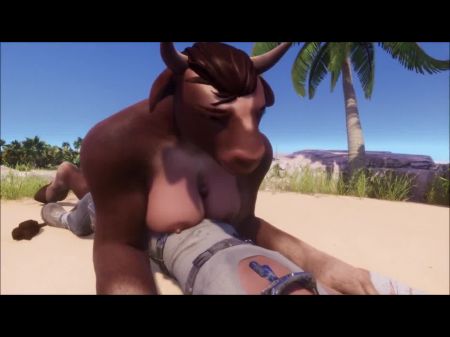 Unshaved Cow Strokes Him ( Game)