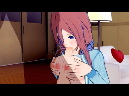 The Quintessential Quintuplets - Miku Nakano 3d Anime Porn