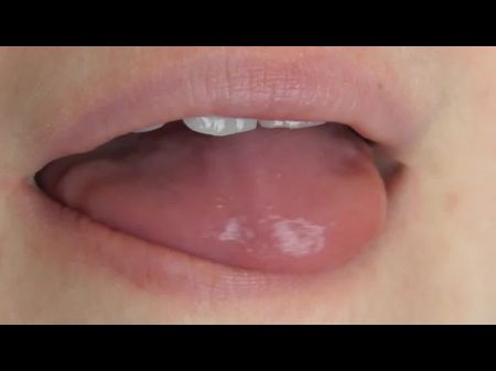 Lip Fetish: Tonguing & Puckering