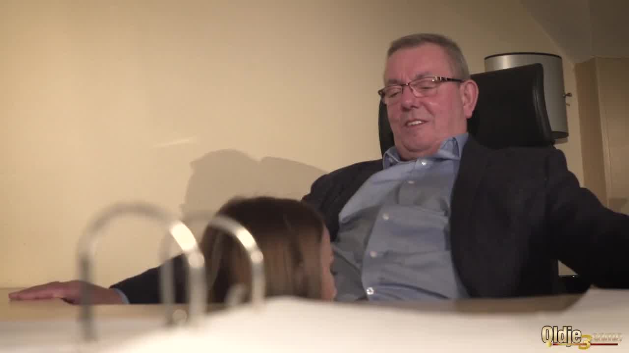 secretary caught coworker giving head the senior manager under his desk ...
