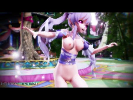 Genshin Influence - Keqing Catch The Wave & Romp [mmd R - 18]