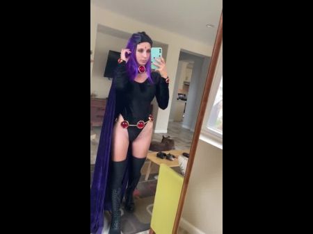 Raven Teenager Titan Costume Play
