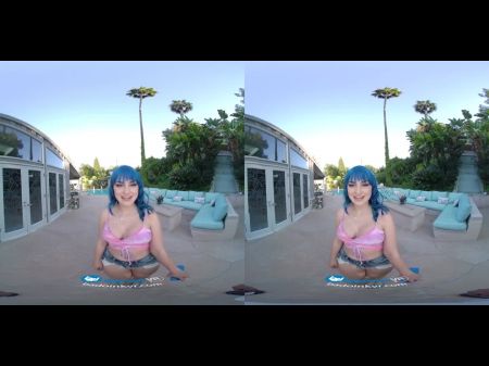 Huge-chested Teenager Discovered Wrong Door But The Supreme Possible Party Vr Porn