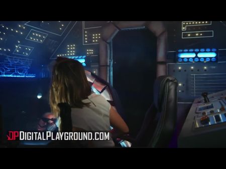 Heads Inside The Spaceship To Test & Finds Kinky Lily Labeau