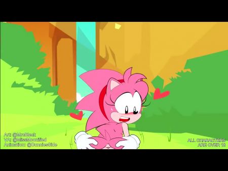 Amy Rose Bangs Sonic - Sonic Hentai