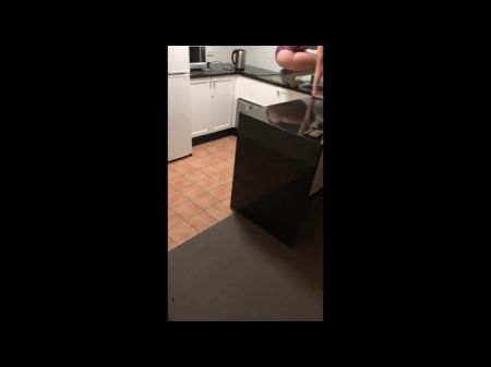 Nerdy Step Sis Caught Pissing Inside Kitchen Submerge (busted)