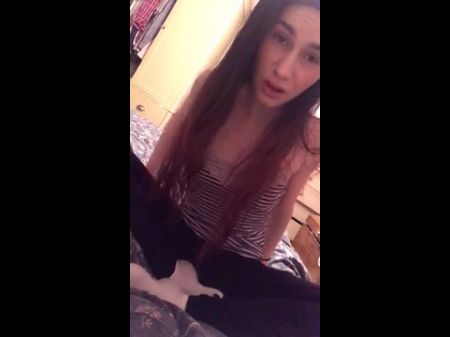 Roleplay: Stepsister Stepbrother For Sniffing Her Dirty Socks X