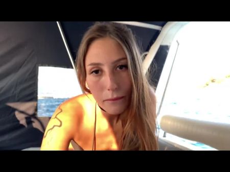 Public Beach Suck Off And Facial Money-shot Cumshot On A Boat Point Of View