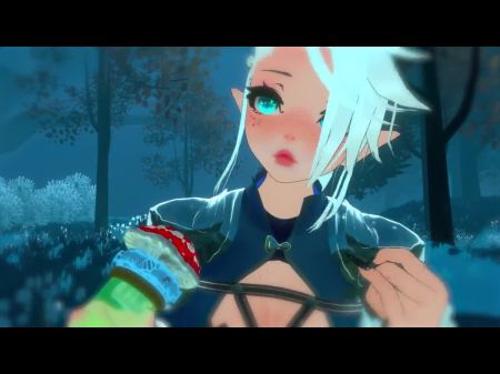 18+ Asmr Vr Rp "hot Elven Lady Heals You Up With Her Tongue" Obscene Ear Eats - Smooching - Yelling
