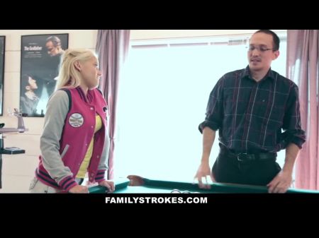 Stepdaughter  Makes A Bet 