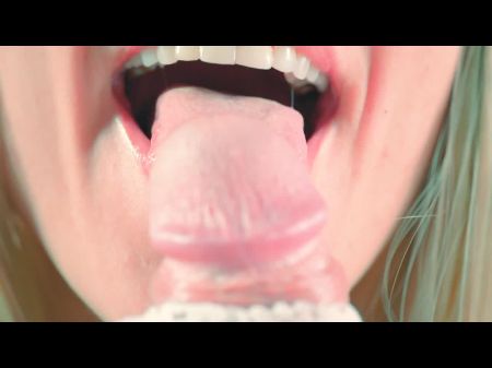 Good Morning Close Up Tongue Teasing Oral Pleasure