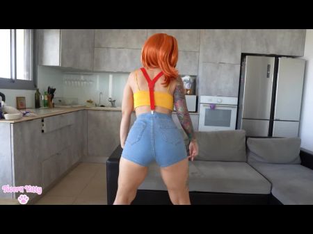 Misty From Pokemon Unwrapping And Dirty Dancing