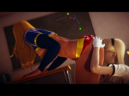 Lesbian Supergirl X Supergirl 3d Porn 